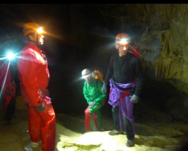  Caving at the Grotte de Gournier